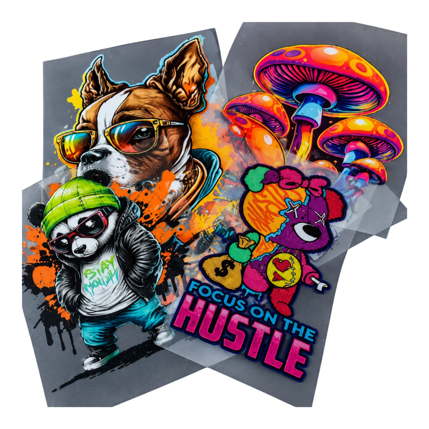 DTF Pocket Prints & Transfer Sheets
